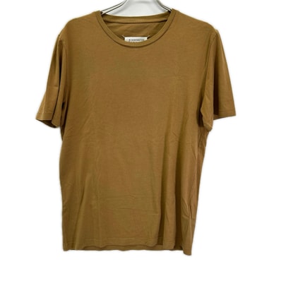 メゾンマルジェラ ブラウン S50GC0526 コットン Tシャツ 46