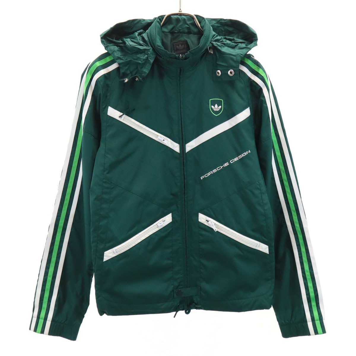 adidas アディダス ポルシェデザイン コラボ ウインドブレーカー XS グリーン