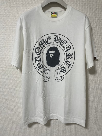 A BATHING APE CHROME HEARTS Tシャツ M