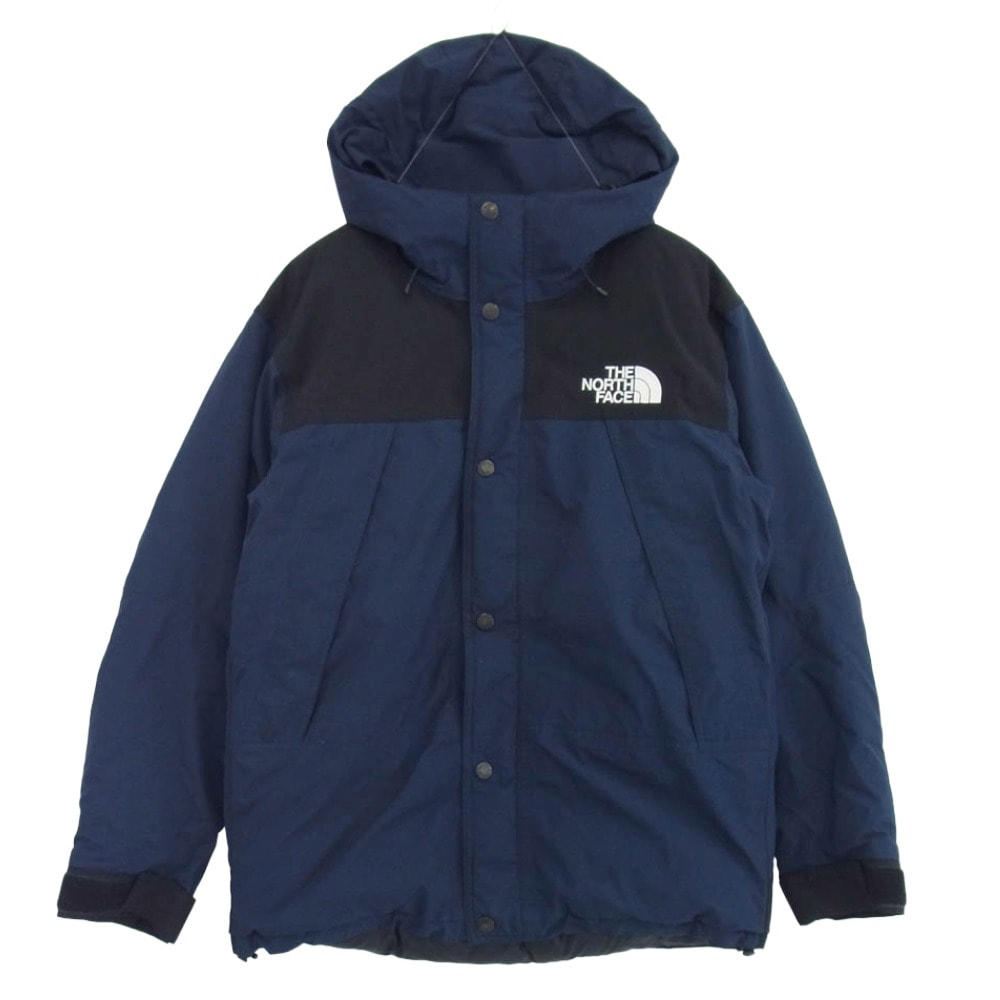 THE NORTH FACE ノースフェイス ダウンジャケット ND91930 MOUNTAIN DOWN JACKET GORE-TEX PARKA マウンテン ダウン ジャケット ゴアテックス パーカー ネイビー L【中古】