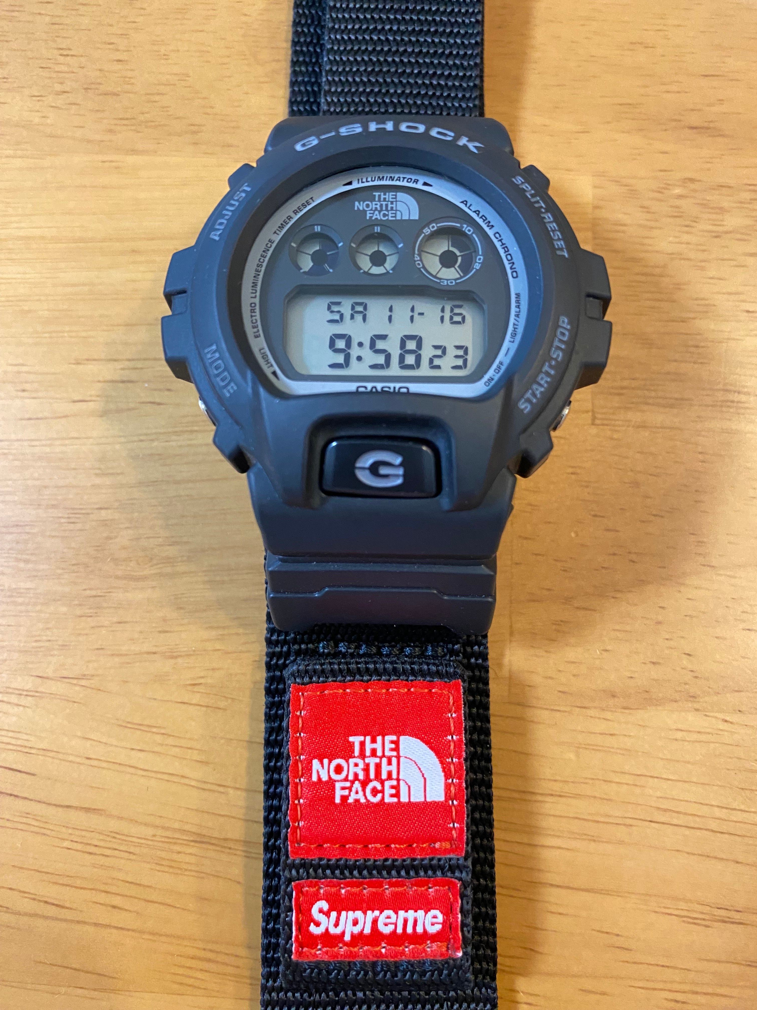 Supreme x The North Face G-SHOCK Watch "Black"