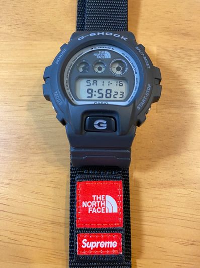 Supreme x The North Face G-SHOCK Watch "Black"