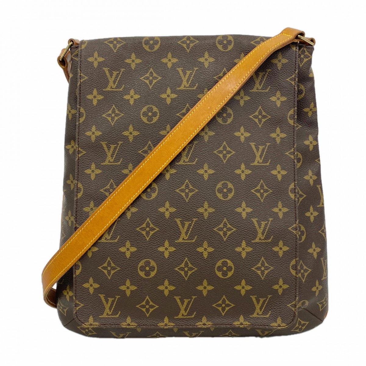 【6dd4230】ルイヴィトン ショルダーバッグ モノグラム ミュゼット M51256 ブラウン【中古】レディース