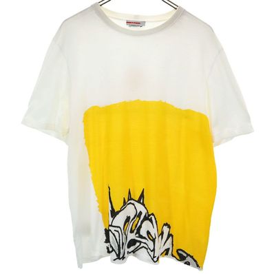 PRADA プラダ 半袖 Tシャツ L ホワイト系