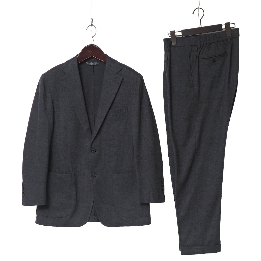 A (未使用に近い)】ブルックスブラザーズ ﾌﾞﾗｯｸ ｳｰﾙ Lanificio di Pray