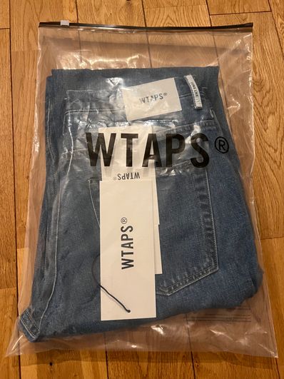 Wtaps Blues Straight / Trousers / Cotton. Denim "Indigo"