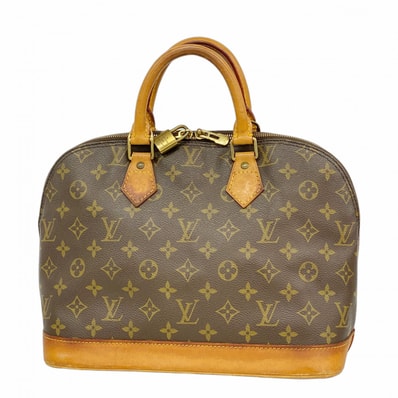 【6dc2586】ルイヴィトン ハンドバッグ モノグラム アルマ M51130 ブラウン【中古】レディース