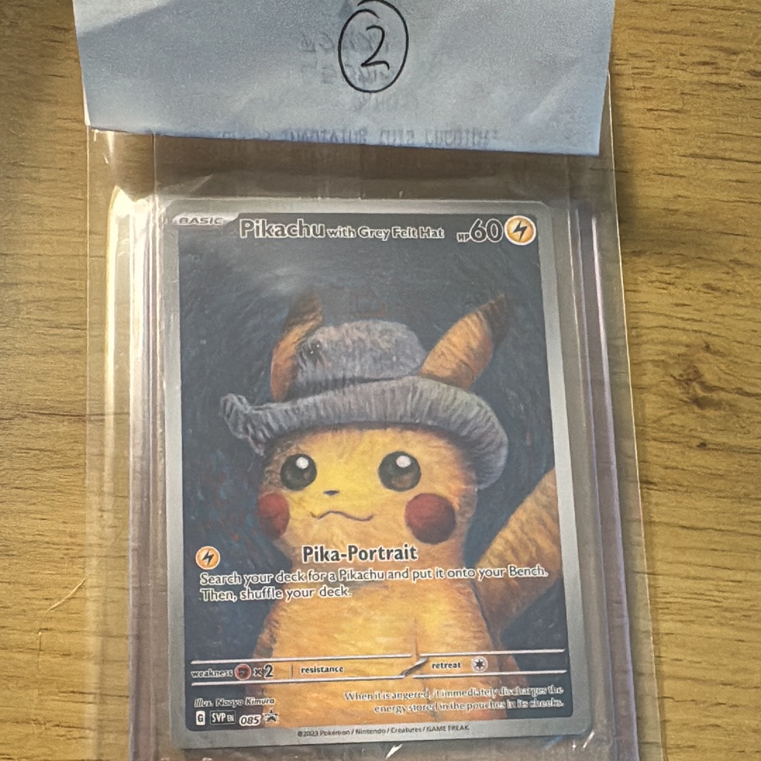 ゴッホ　ピカチュウ　プロモ Pokemon（ポケモン） 【ゴッホ美術館】【海外限定】【未開封品