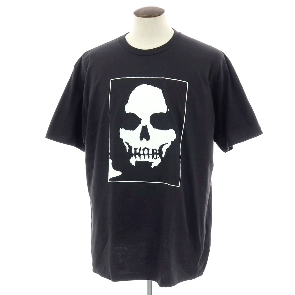 【中古】シュプリーム Supreme x Number (N)ine 2025年秋冬 Manson Tee 半袖Tシャツ ブラック【サイズXL】【メンズ】