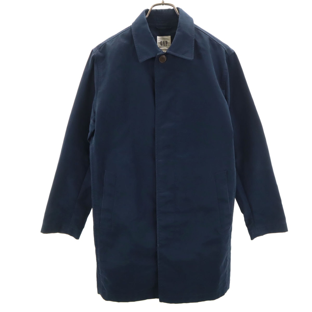 GAP ギャップ ステンカラーコート XS ネイビー