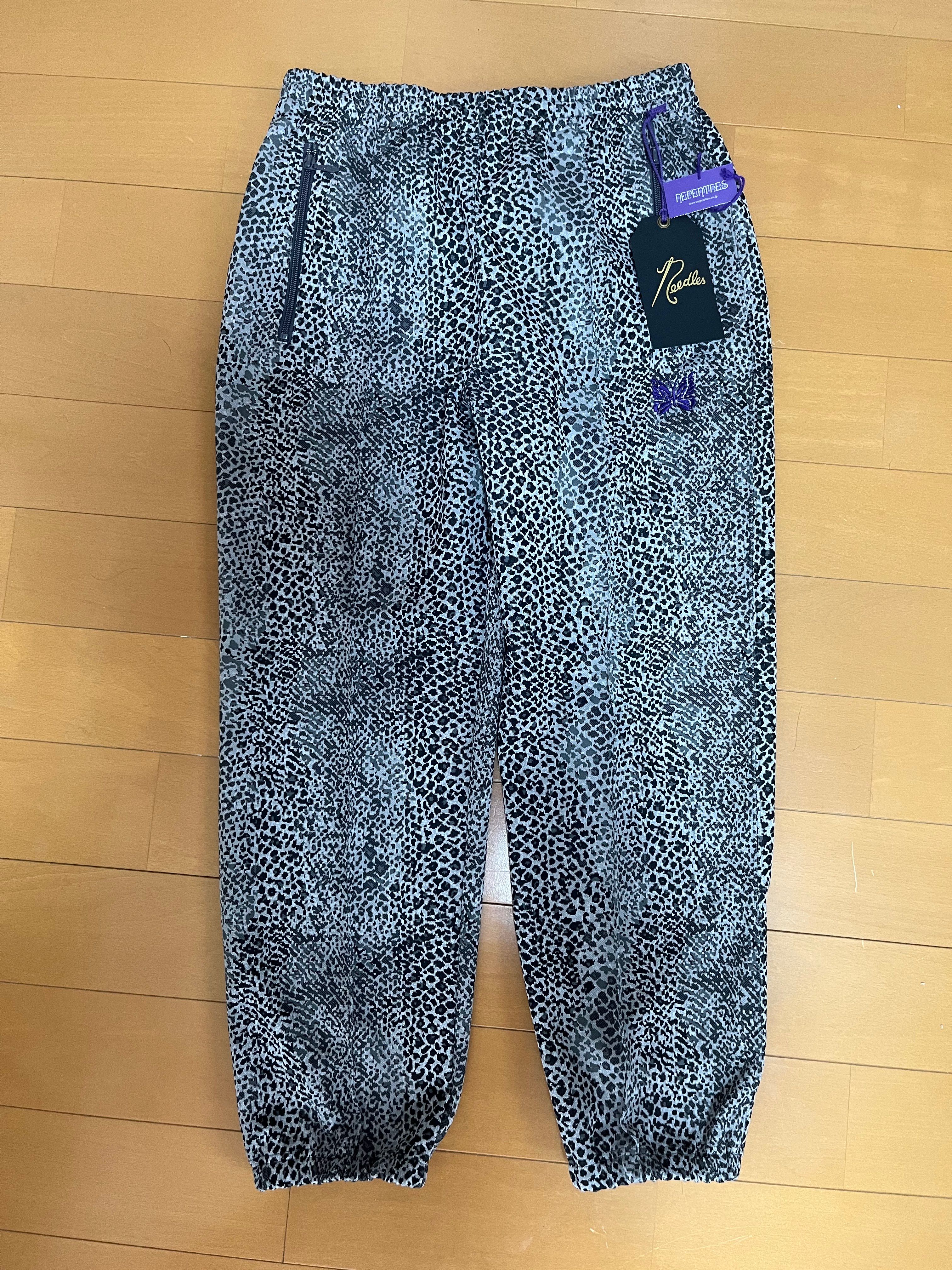 Zipped Track Pant-Poly up./Python