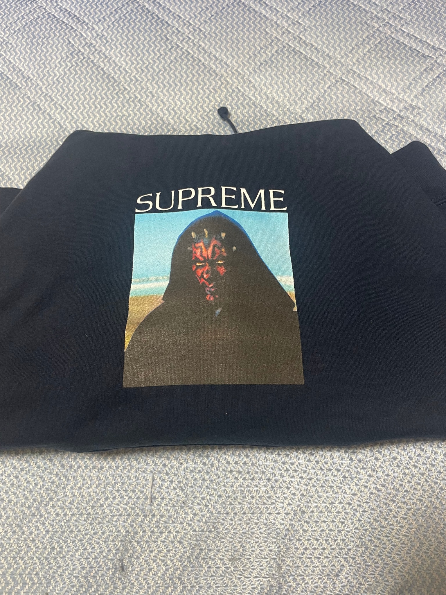 Supreme Sith Hooded Sweatshirt "Navy"