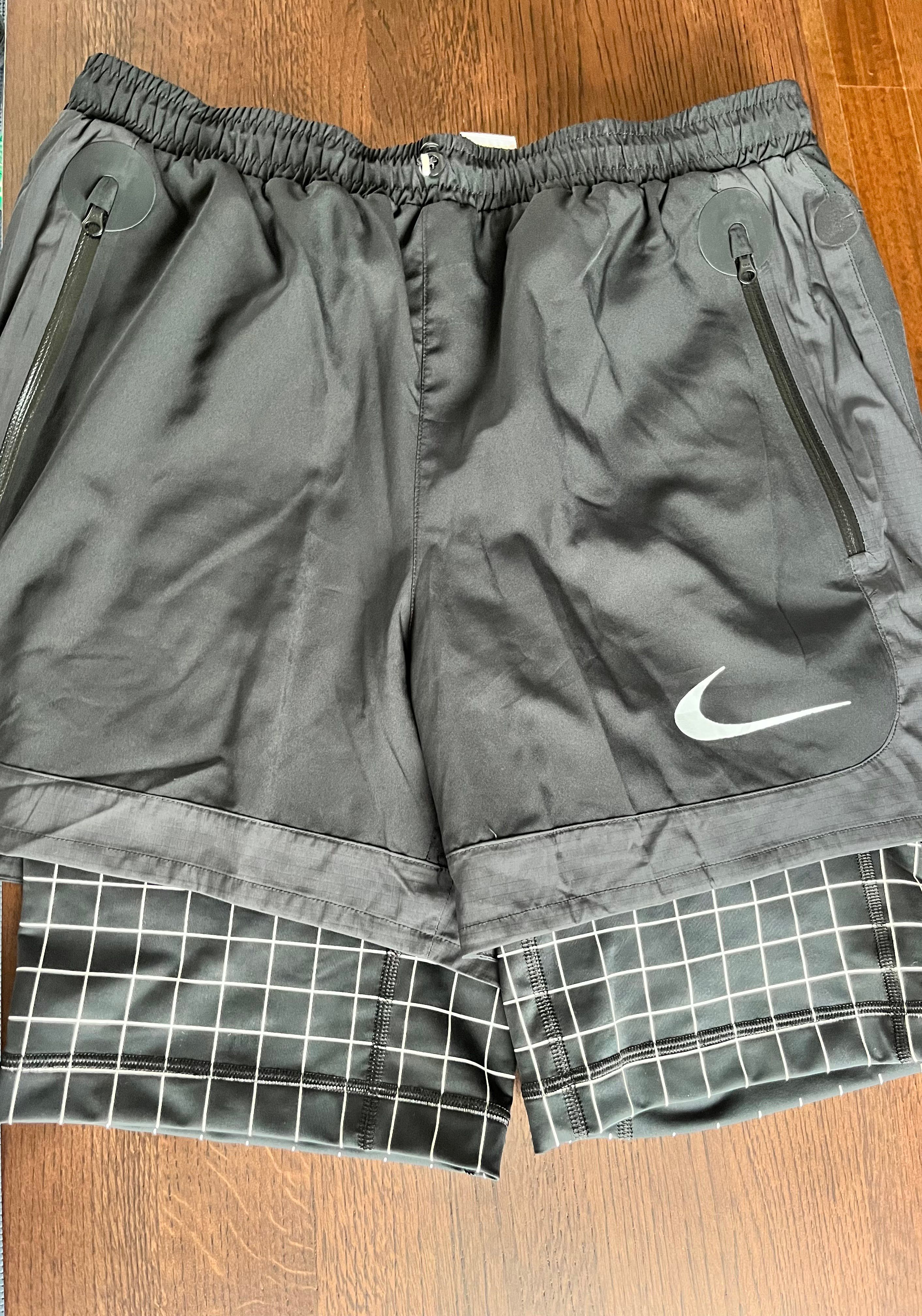 OFF-WHITE / Nike Shorts Grid "Black"