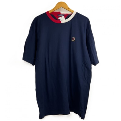 TOMMY HILFIGER 【トミーヒルフィガー】 半袖 Tシャツ ネイビー XL