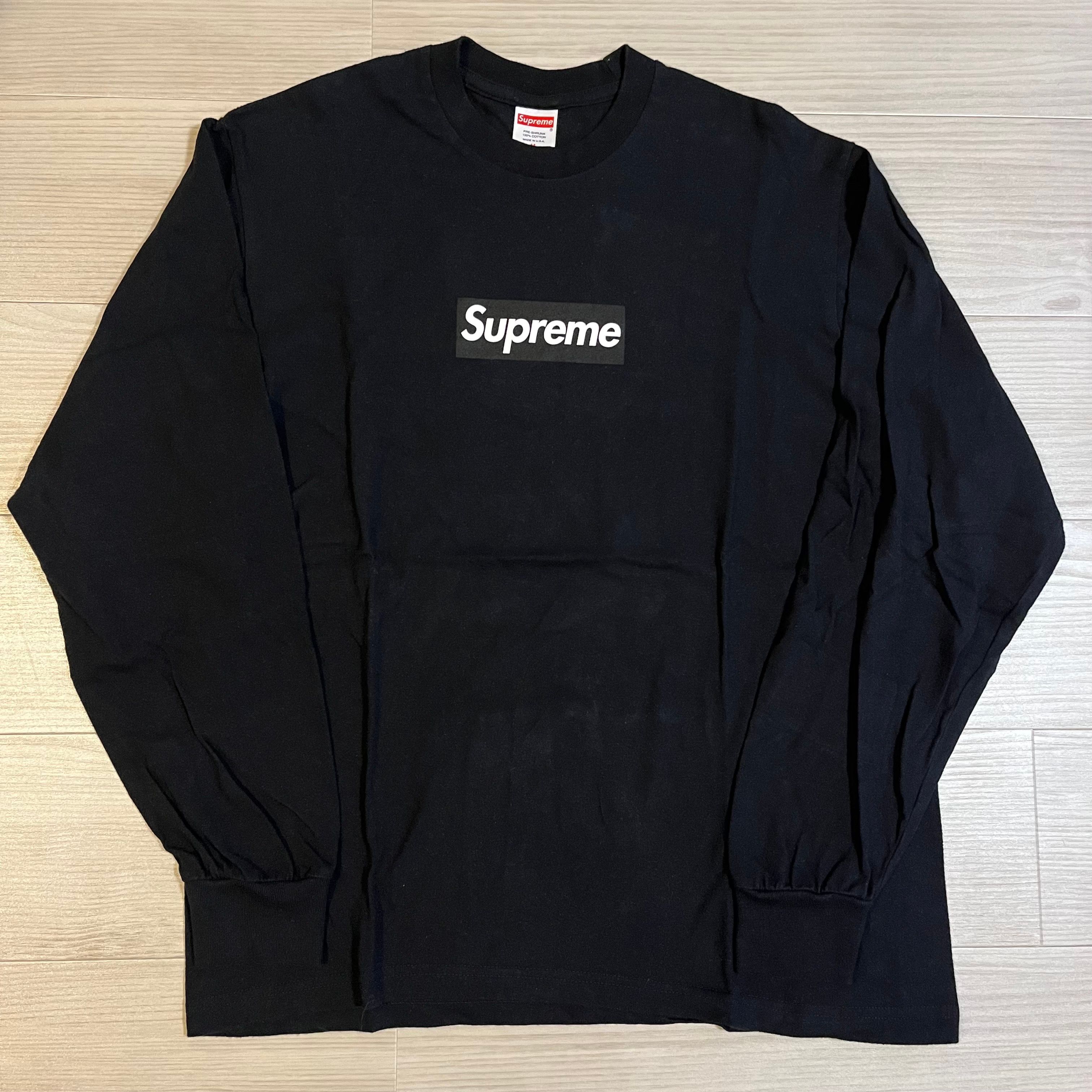 Supreme Box Logo L/S Tee "Black"