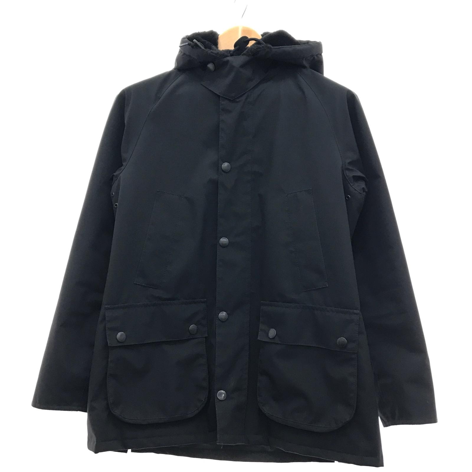Barbour バブアー ジャケット メンズ 無地 HOODED SL BEDALE ブラック