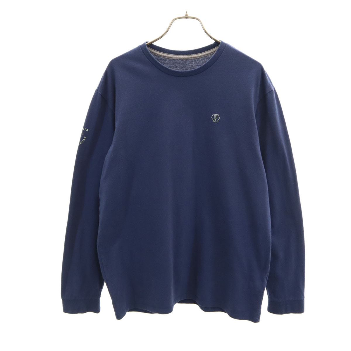 patagonia パタゴニア 長袖 Tシャツ S ネイビー 37695 ロンT アウトドア