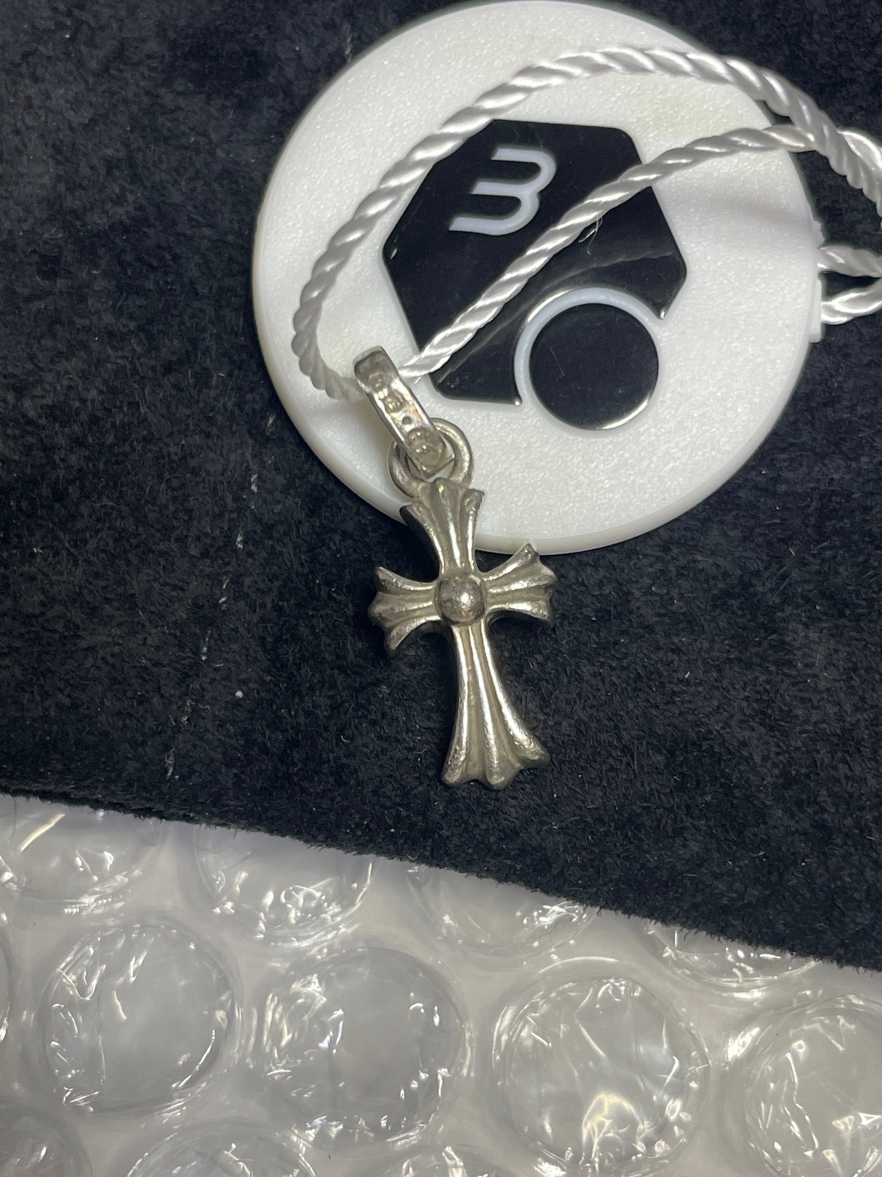 Chrome Hearts CH Cross Baby Fat Charm "Silver"