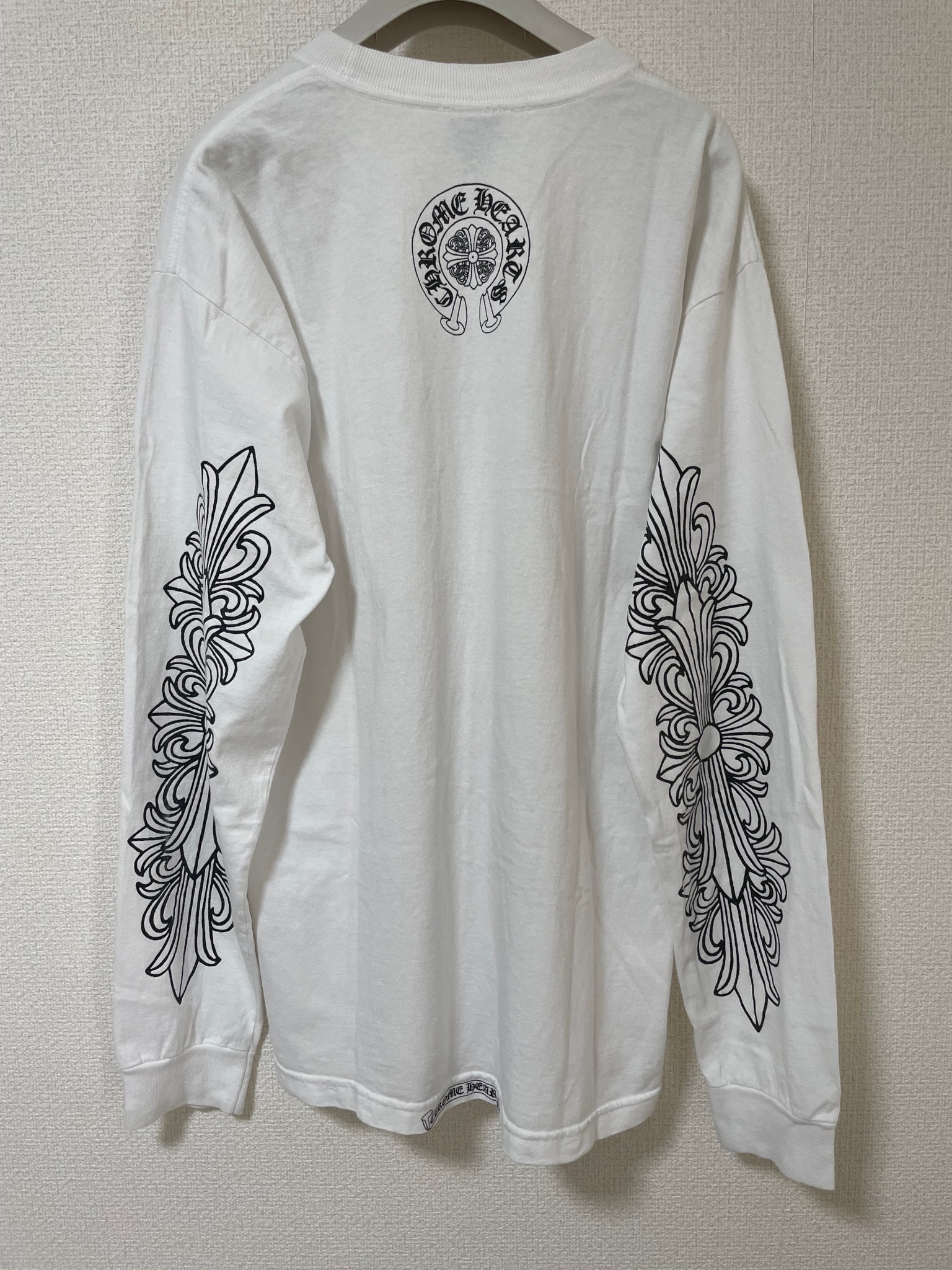 Chrome Hearts Vine Dagger Pocket L/S T-Shirt "White"