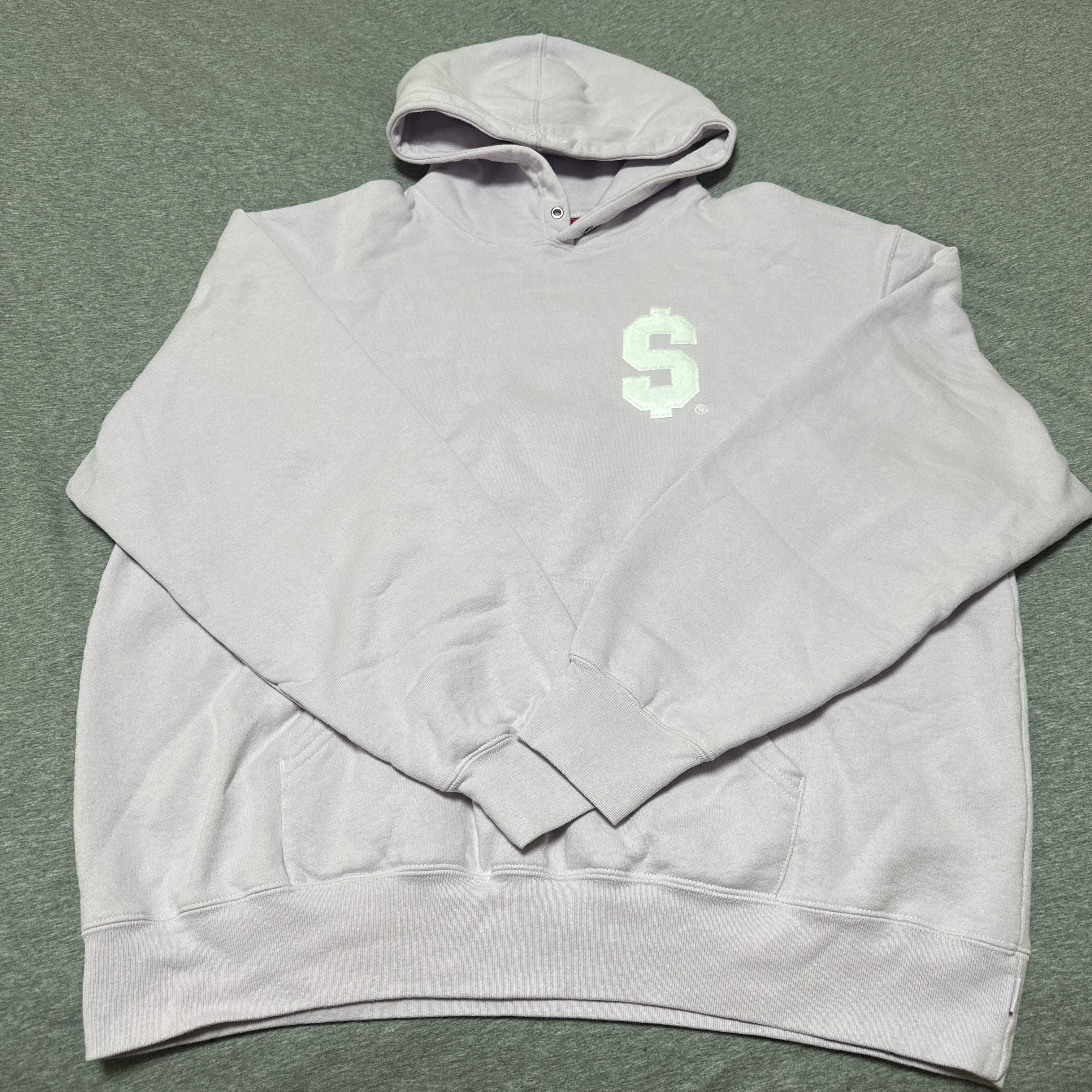 Supreme $ Hooded Sweatshirt "Light Purple"