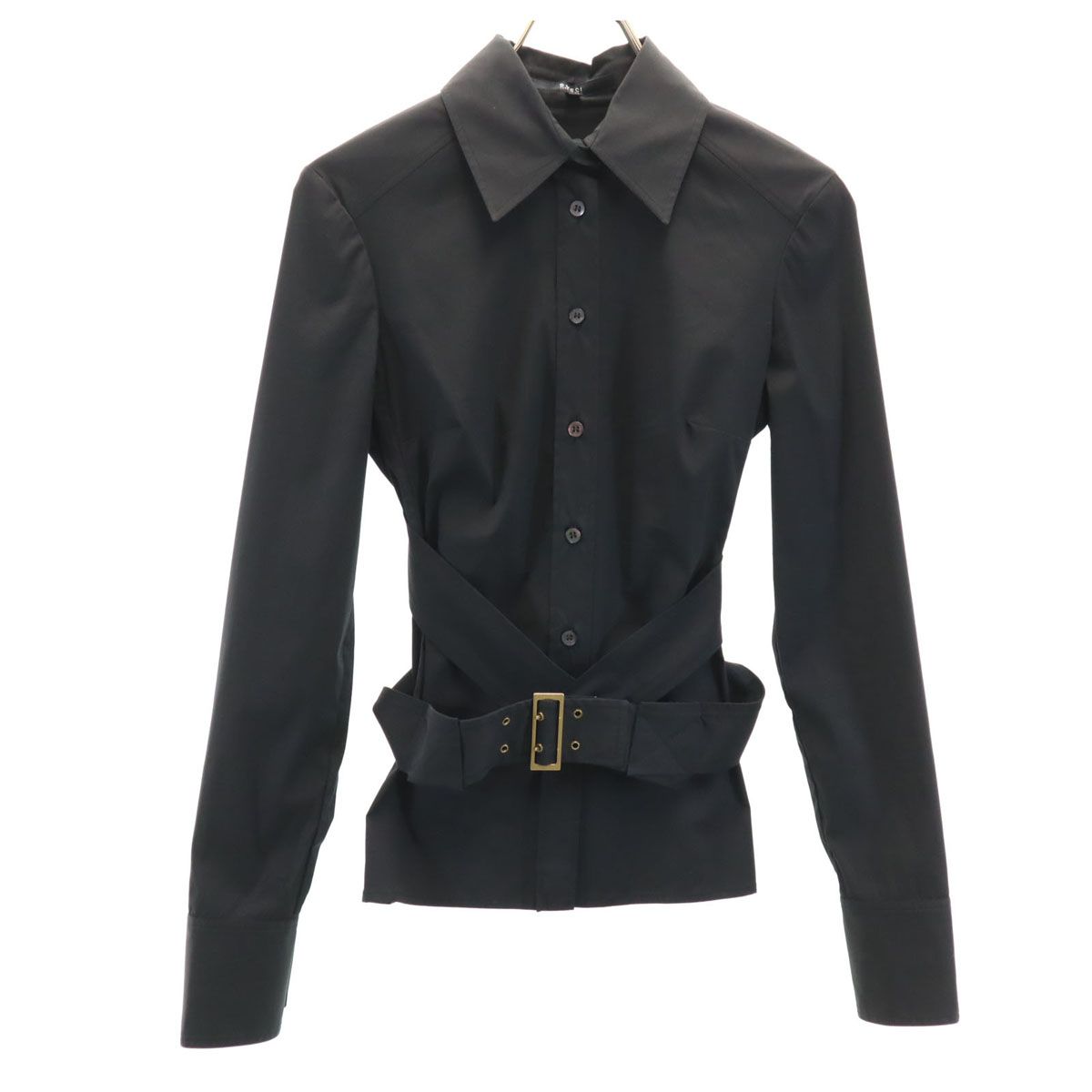 GUCCI グッチ 長袖 ベルト付き シャツ