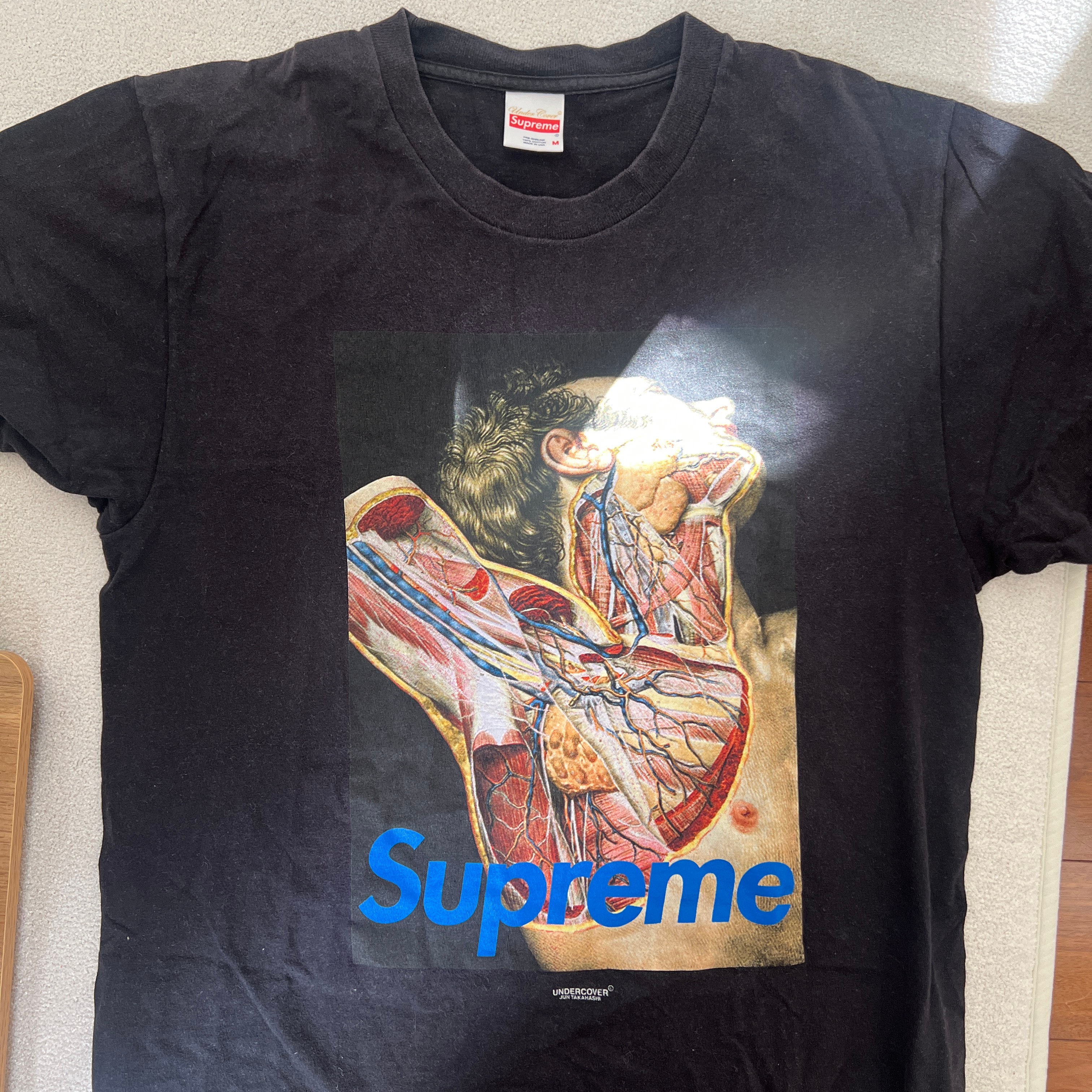 Supreme x UNDERCOVER Anatomy Tee "Black"