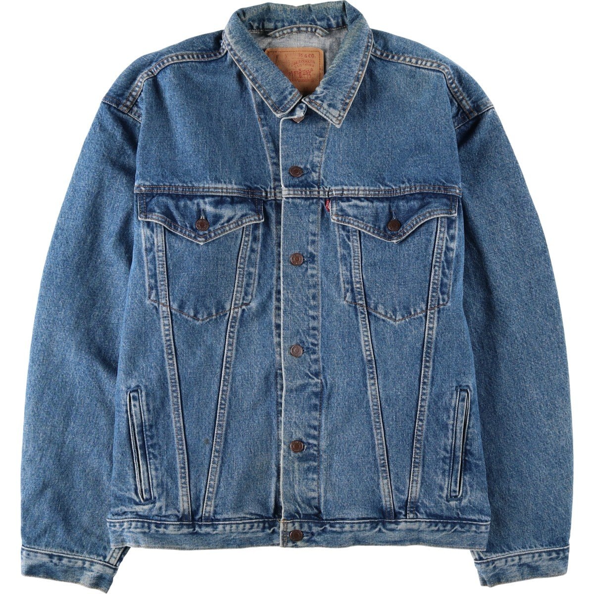 古着 80~90年代 リーバイス Levi's 75528-4891 デニムジャケット Gジャン カナダ製 メンズL相当 ヴィンテージ/eaa634690