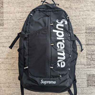Supreme 2017SS Backpack "Black"