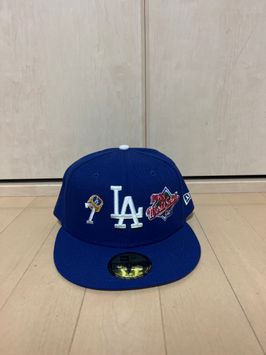 NEW ERA 59Fifty World Champions Los Angeles Dodgers Gray Under