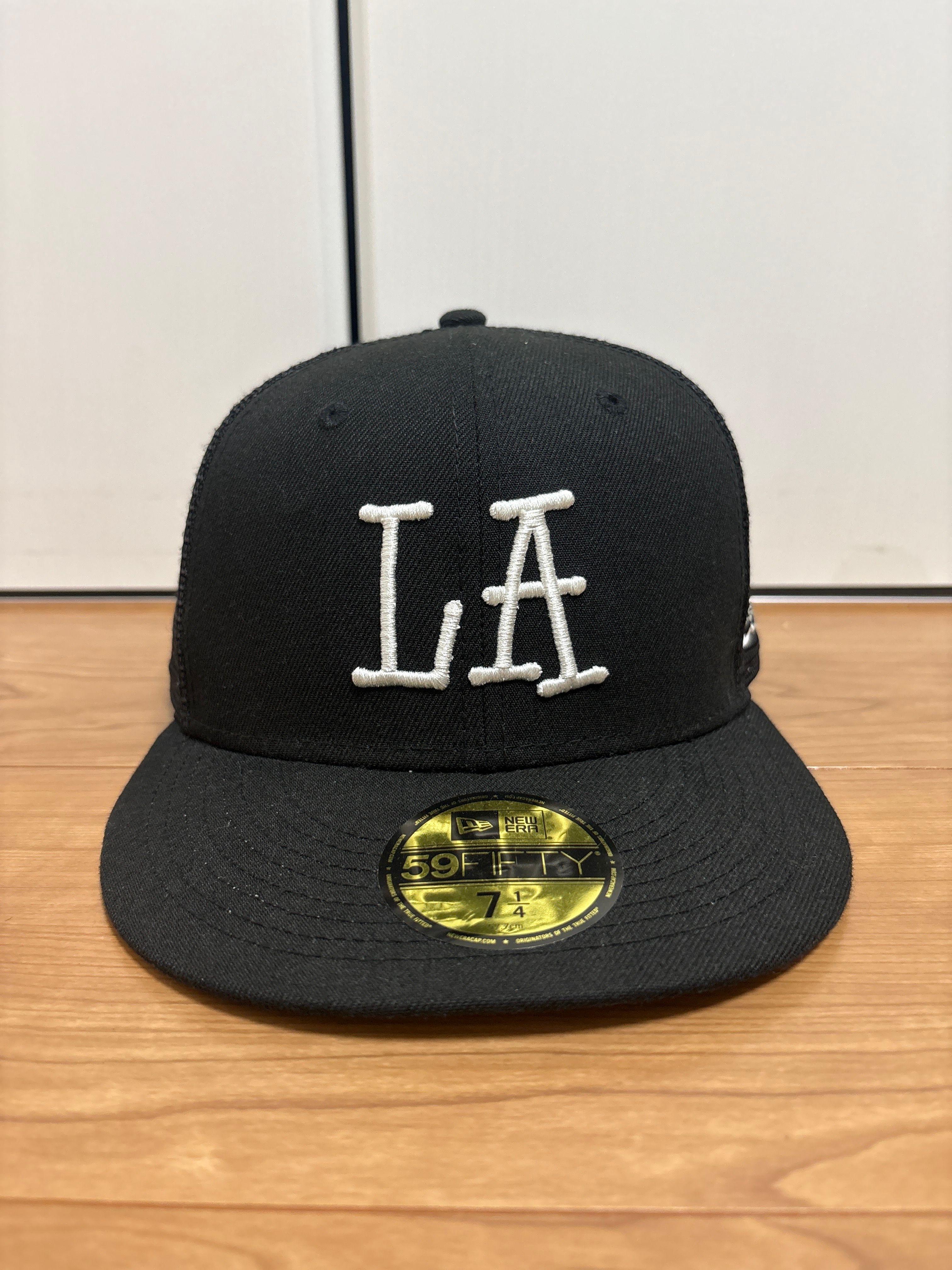 Stussy LA MESH BACK NEW ERA CAP "Black"