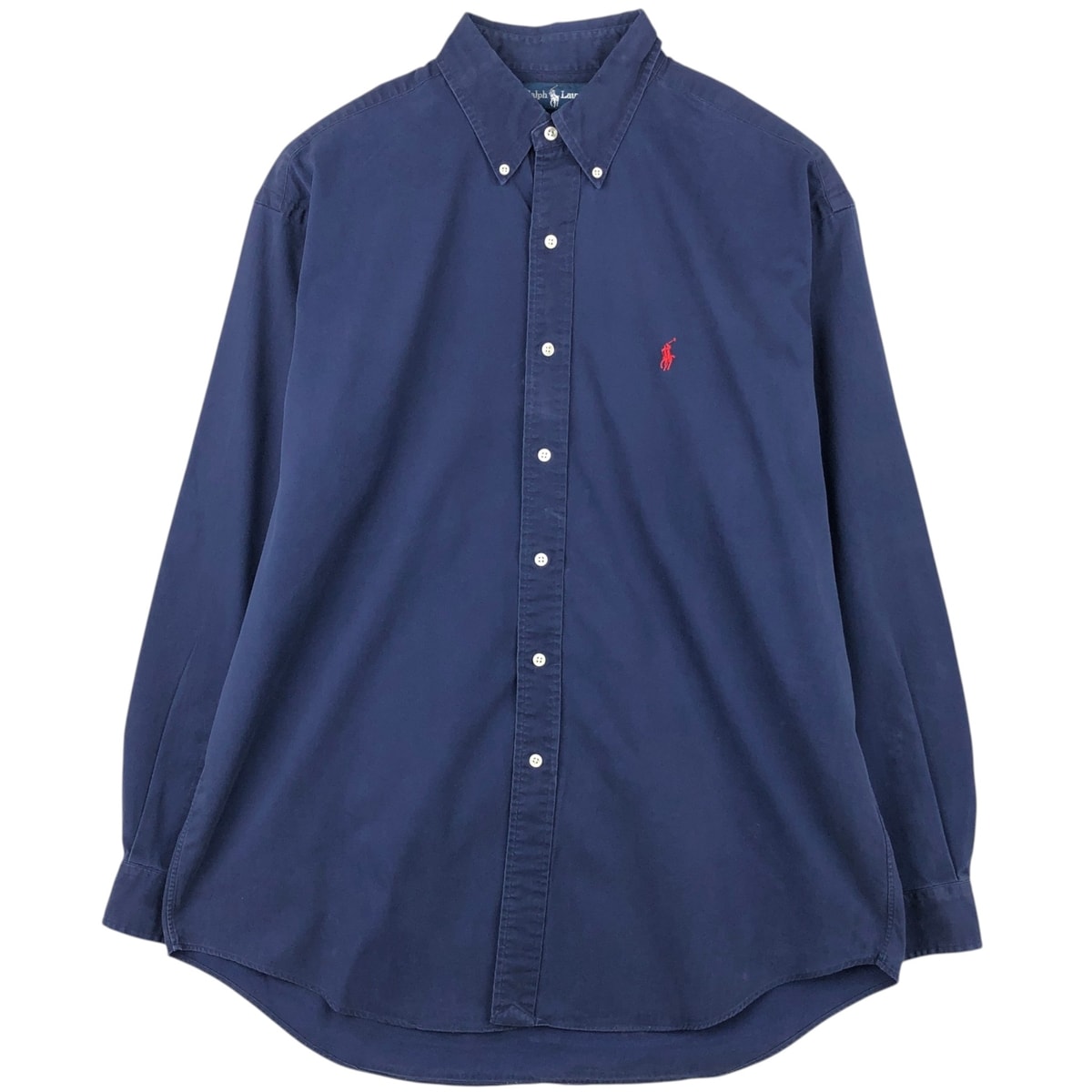 古着 ラルフローレン Ralph Lauren BLAKE 長袖 ボタンダウンシャツ メンズL相当/eaa652096