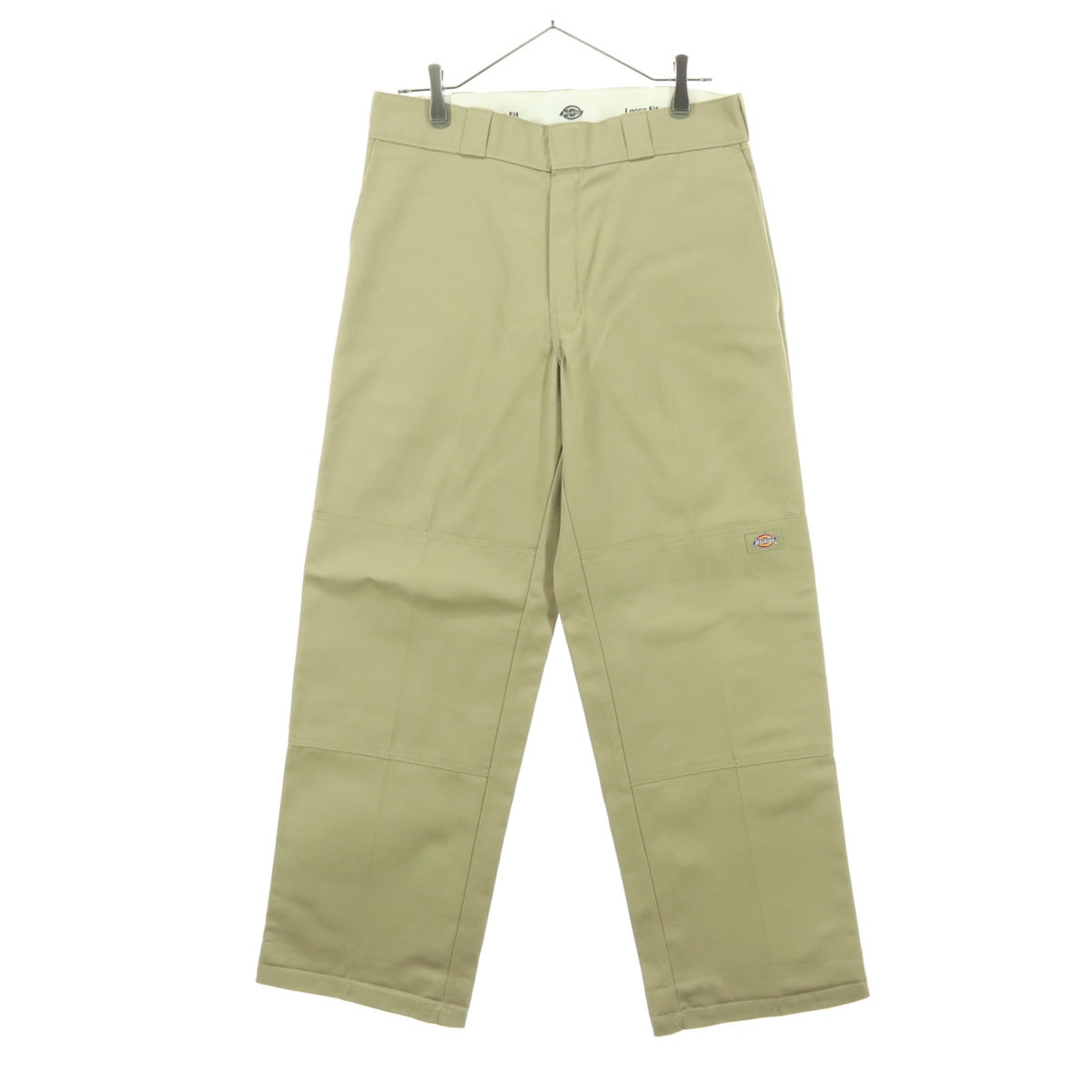 Dickies ディッキーズ ワンポイントロゴ ワークパンツ 32x30 ベージュ LOOSE FIT