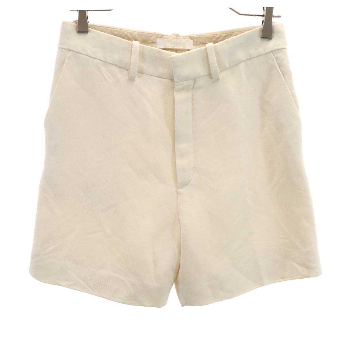 Chloe クロエ ショートパンツ 34 アイボリー