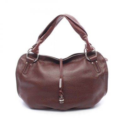 セリーヌ CELINE ビタースウィート ハンドバッグ バッグ レザー レディース ボルドー系 【中古】
