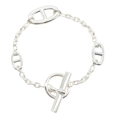 エルメス HERMES フャランドール LG ブレスレット ブレスレット アクセサリー シルバー925 レディース シルバー系 【中古】