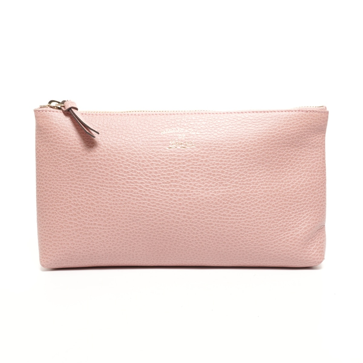 グッチ GUCCI レザー クラッチバッグ ポーチ【中古】