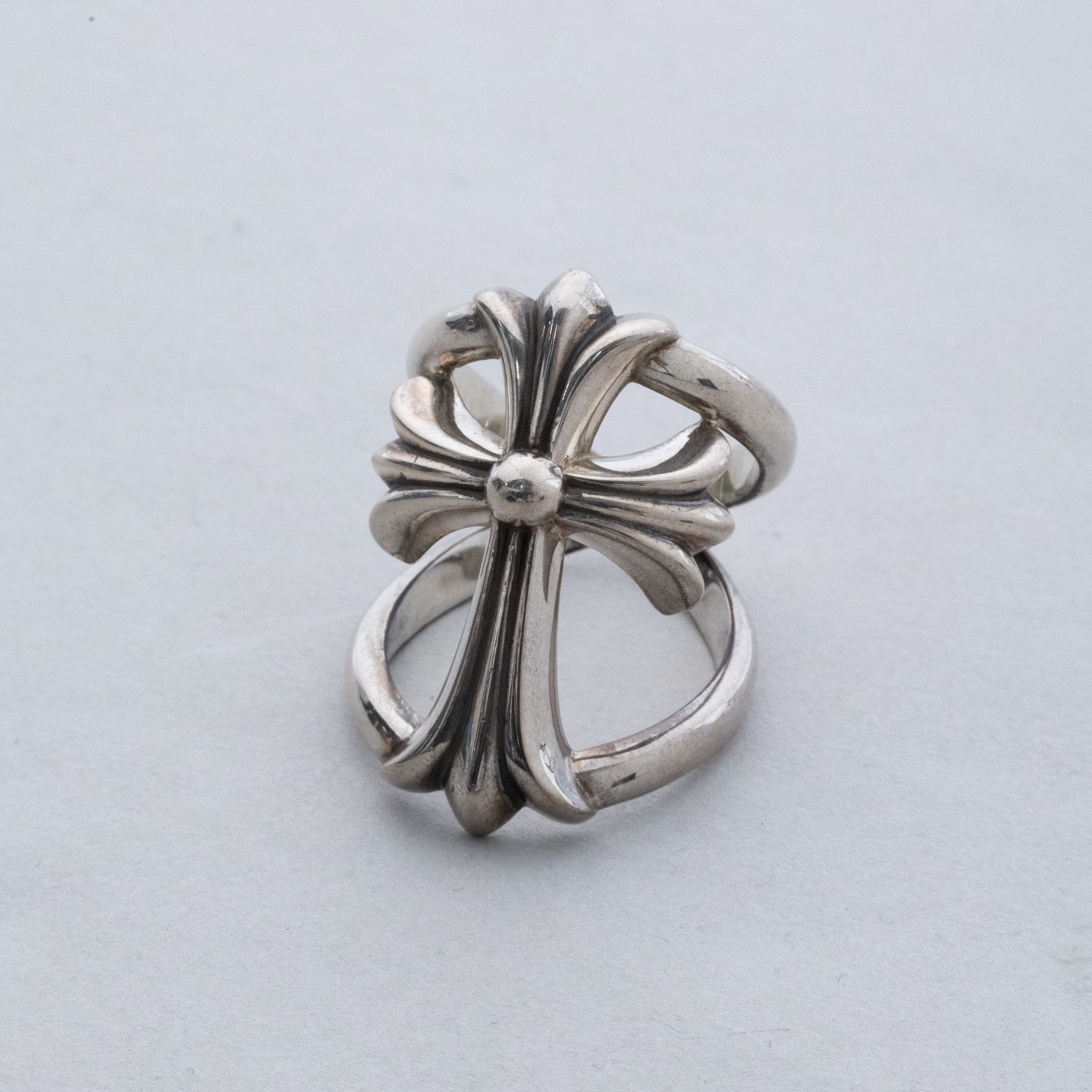 Chrome Hearts Infinity CH Cross Ring "Silver"