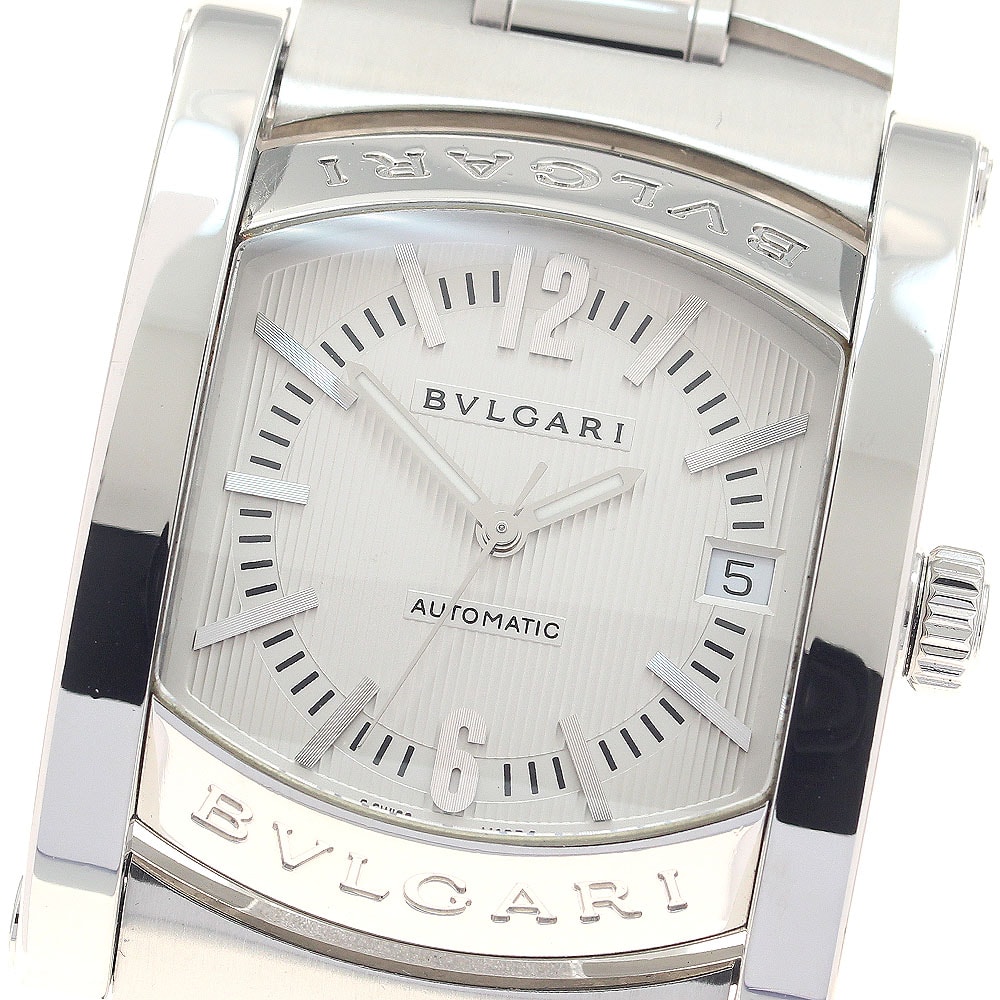 ブルガリ アショーマ デイト AA44S 自動巻き メンズ 【中古】