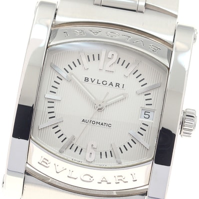 ブルガリ アショーマ デイト AA44S 自動巻き メンズ 【中古】