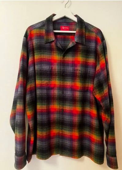Supreme Plaid Flannel Shirt "Multi" (21SS)