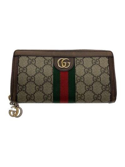 GUCCI Ophidia GG Zip Around Wallet