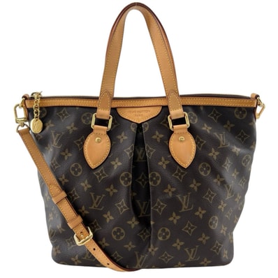 ルイヴィトン パレルモPM モノグラム ショルダーバッグ モノグラムキャンバス M40145 ブラウン レディース LOUIS VUITTON 中古