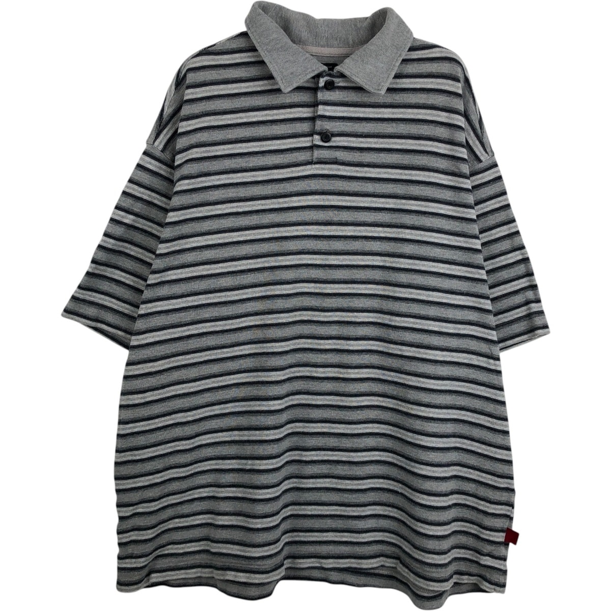 古着 リーバイス Levi's マルチボーダー 半袖 ボーダー ポロシャツ USA製 メンズXL相当/eaa654545