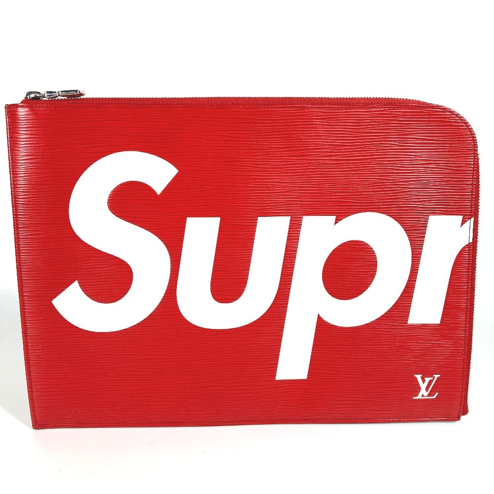 Supreme x Louis Vuitton Pochette Jour GM "Red"