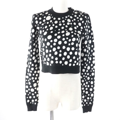 Louis Vuitton x Yayoi Kusama Infinity Dots Cropped Pullover "Noir"