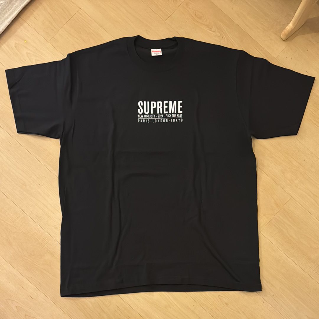 Supreme Paris Tee "Black"