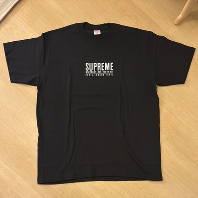 Supreme Paris Tee "Black"