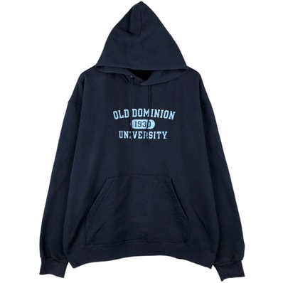 古着 00年代~ チャンピオン Champion AUTHENTIC ATHLETICWEAR 3連プリント カレッジ スウェットプルオーバーパーカー メンズXL相当/eaa611941