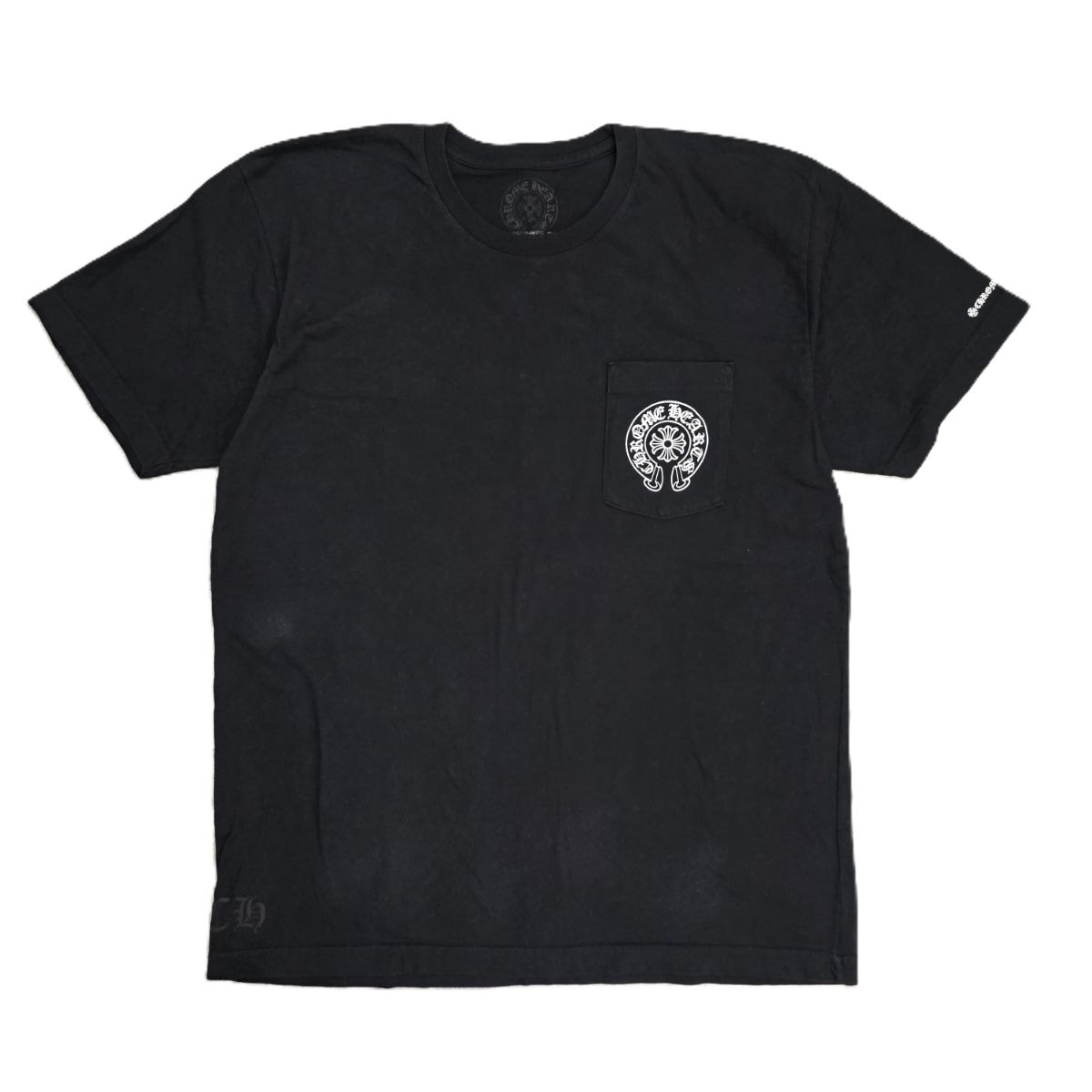 Chrome Hearts Horse Shoe Logo Pocket T-Shirt "Black"