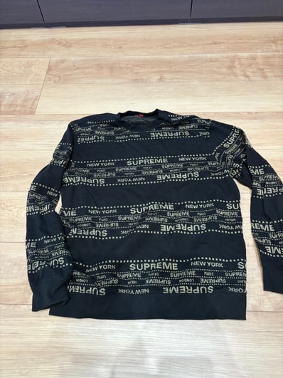 Supreme Metallic Jacquard Crewneck